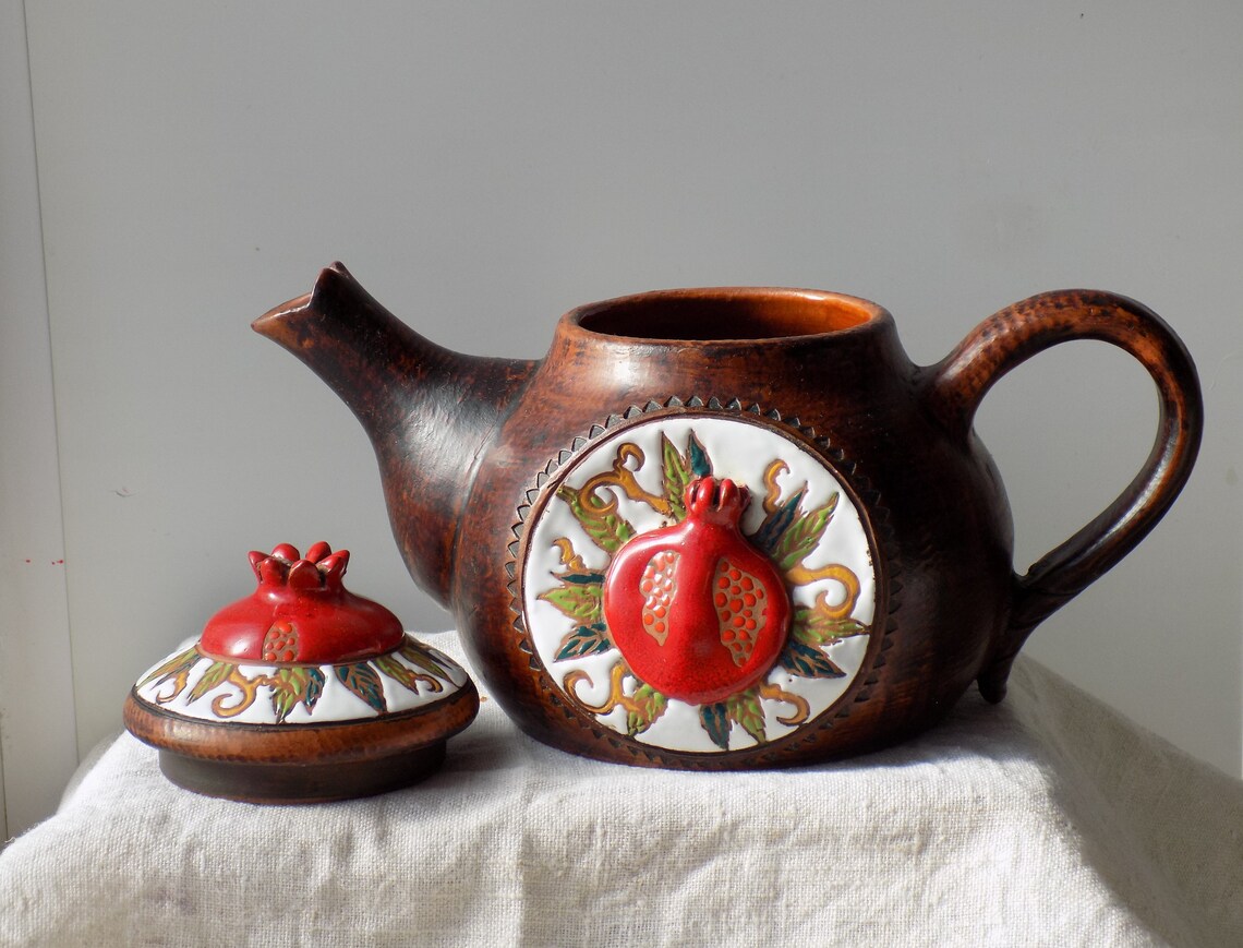 Large Pottery teapot Ceramic teapot Functional Pottery. IN Etsy
