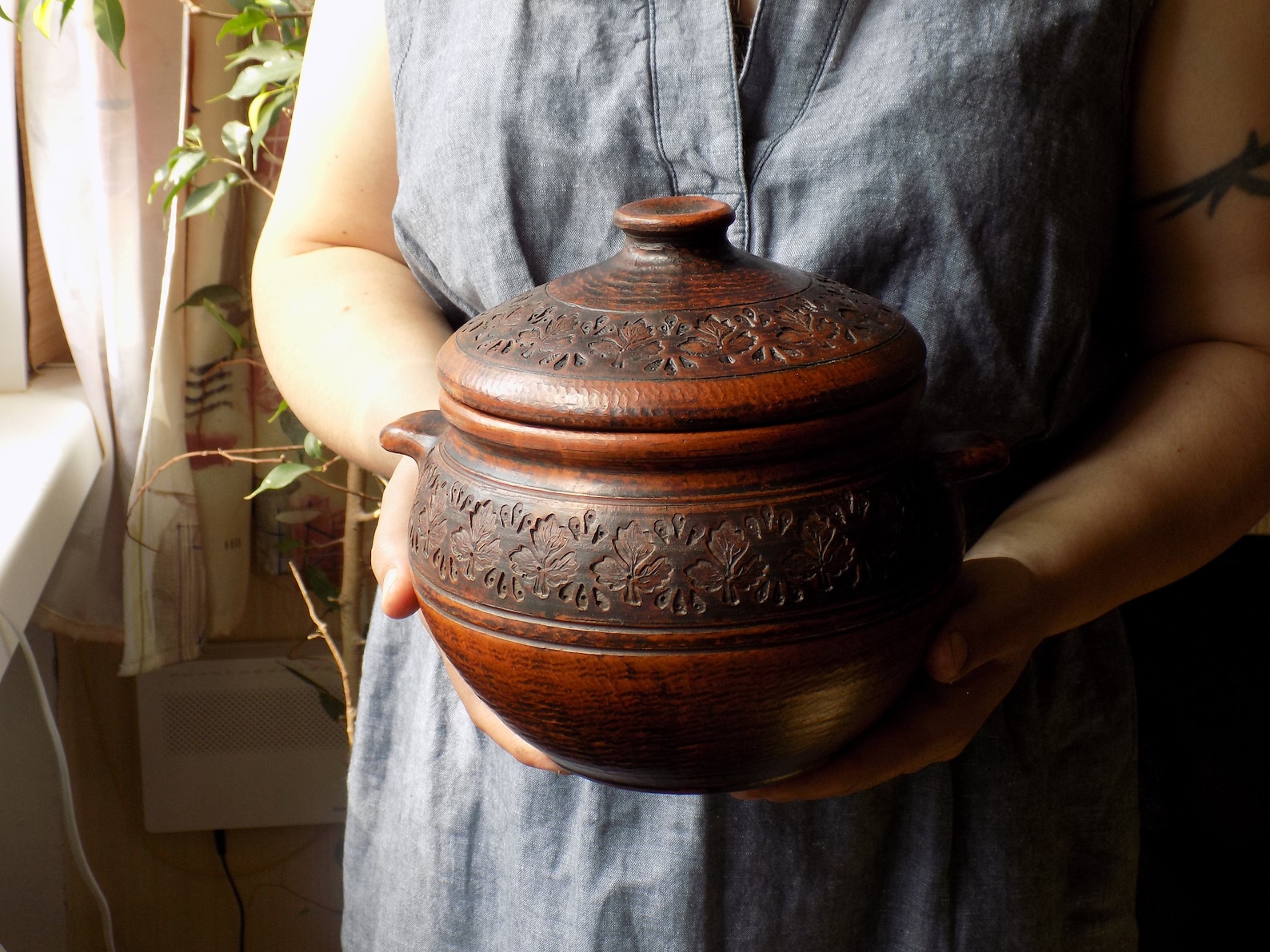 Functional Pottery For cooking Ceramic pot Pottery handmade Etsy