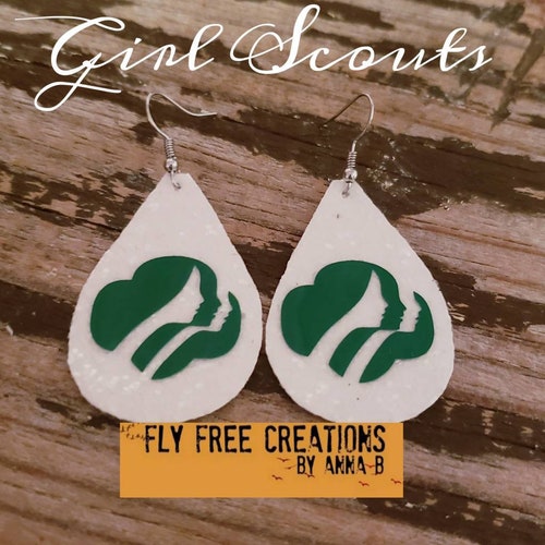 Girl Scout Necklace Girl Scout Jewelrygirl Scout Etsy