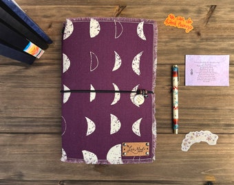 AS IS Journal Cover with Vertical Pocket for multiple notebooks, books, journals, prayerbooks, planners