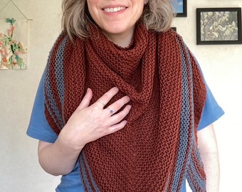 Hand Knit Shawl, Wrap, Outlander Style Neck Wear