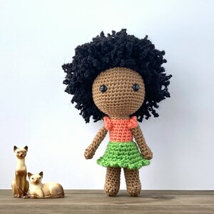 RETIRING READY to SHIP Handmade African American Doll, Black Girl Doll image 5