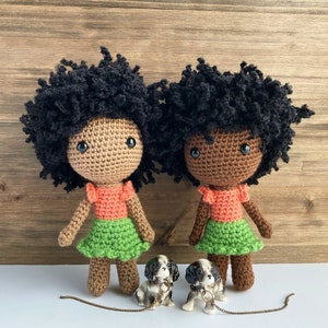 RETIRING READY to SHIP Handmade African American Doll, Black Girl Doll image 9