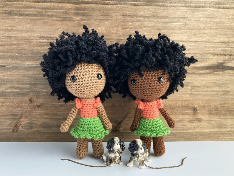 RETIRING READY to SHIP Handmade African American Doll, Black Girl Doll image 9