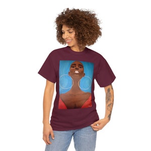 Schwarzes Königint-stück, schwarzes Kunstkleid, T-Shirts für sie, einzigartige schwarze Kunstgeschenke für sie, schwarze Kunst-T-Shirts für sie, Kunst-T-Shirts für sie.