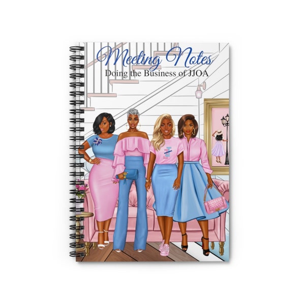 Meeting Notes Spiral Notebook - 6x8 Ruled Lined - Note Processing Window before you order.