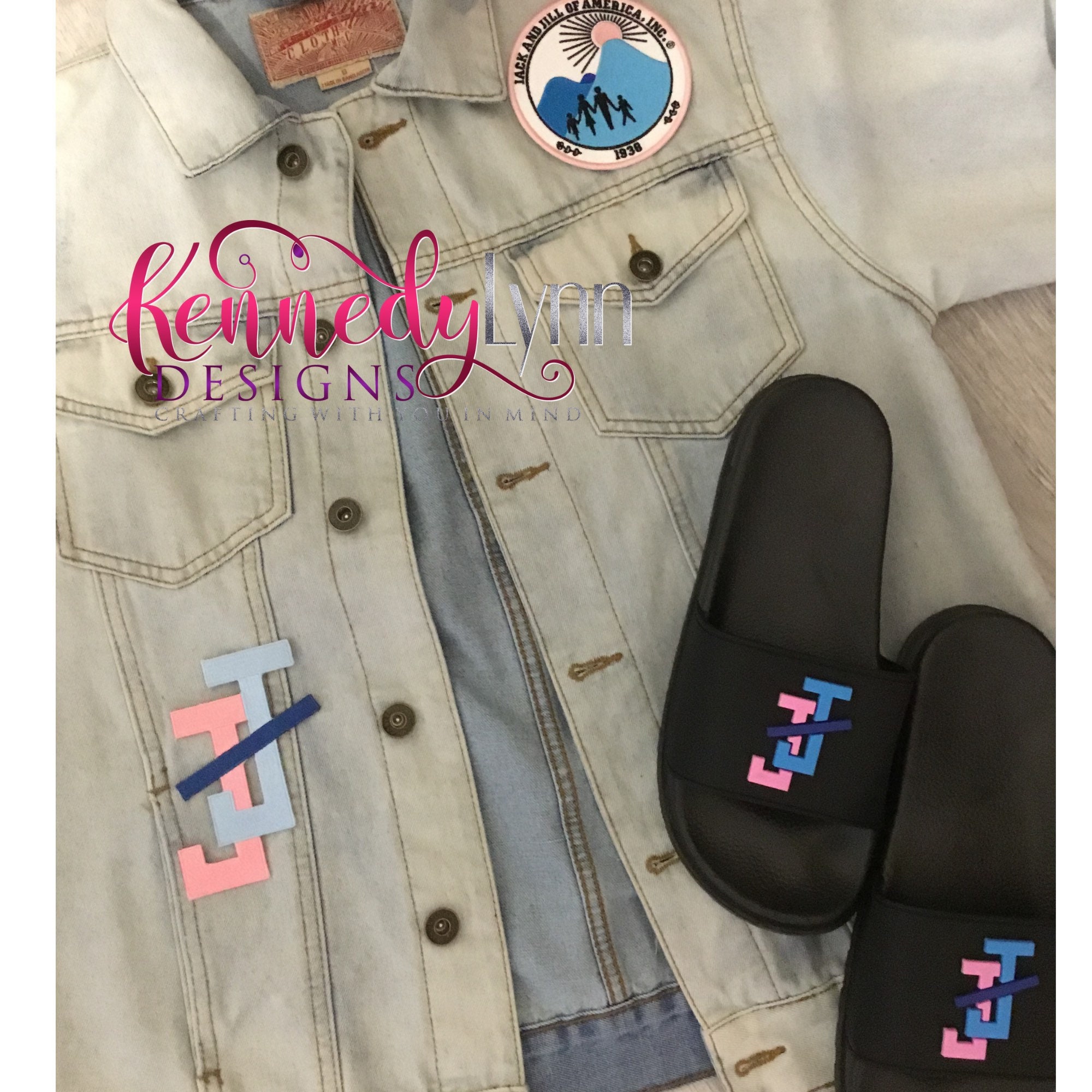 Embroidered Jack and Jill of America, Inc. National Emblem Patch/ Iron