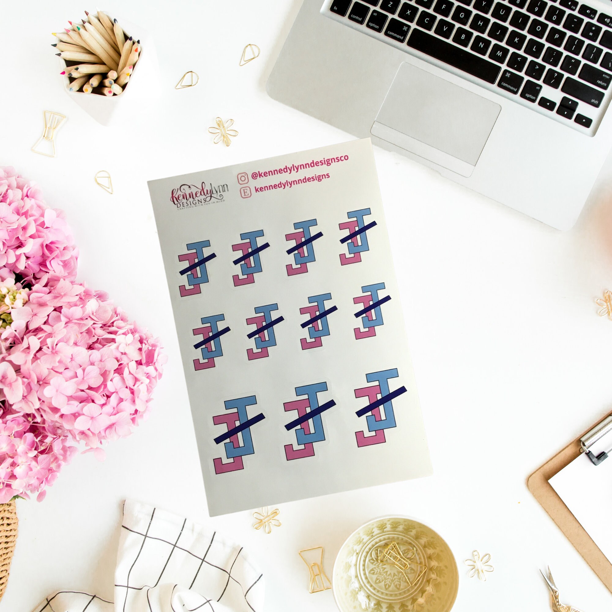 Planner Stickers/ Kiss Cut Stickers/ Meeting and Conference Stickers