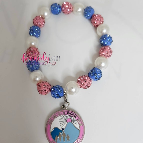 Jack and Jill of America Beaded Charm Bracelet