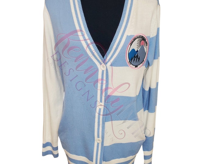 Featured listing image: Jack and Jill of America, Inc. Embroidered Patch Sweater Cardigan/ Sweater/ Cardigan