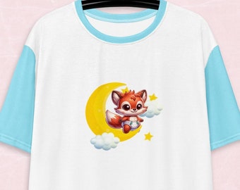 Baby Fox Adult Night Gown - ABDL Sleep Wear T-shirt dress