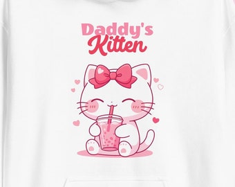 Daddy's Kitten Hoodie - Pet Play Hoodie