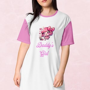 Kawaii ABDL Nachtkleid - Little Space T-Shirt Kleid