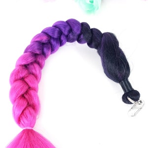 Pony Play Tail- Detachable Tail - Halloween Costume Tail - Fantasy Pony Play Fetish Wear