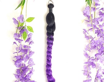 Cosplay Pony Tail - Purple Unicorn  Costume Tail  - Halloween Pony Tail Cosplay Pony Costume Tail