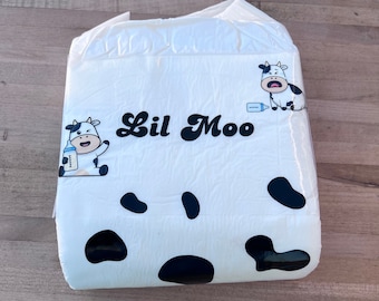 Lil Moo ABDL Adult Diaper - Medium ABDL Diaper