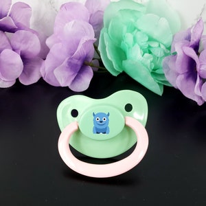 Monster Adult Pacifier - ABDL Adult Baby Pacifier in Various Colors for Soothing-Little Space - Age Regress | ABDL Accessories