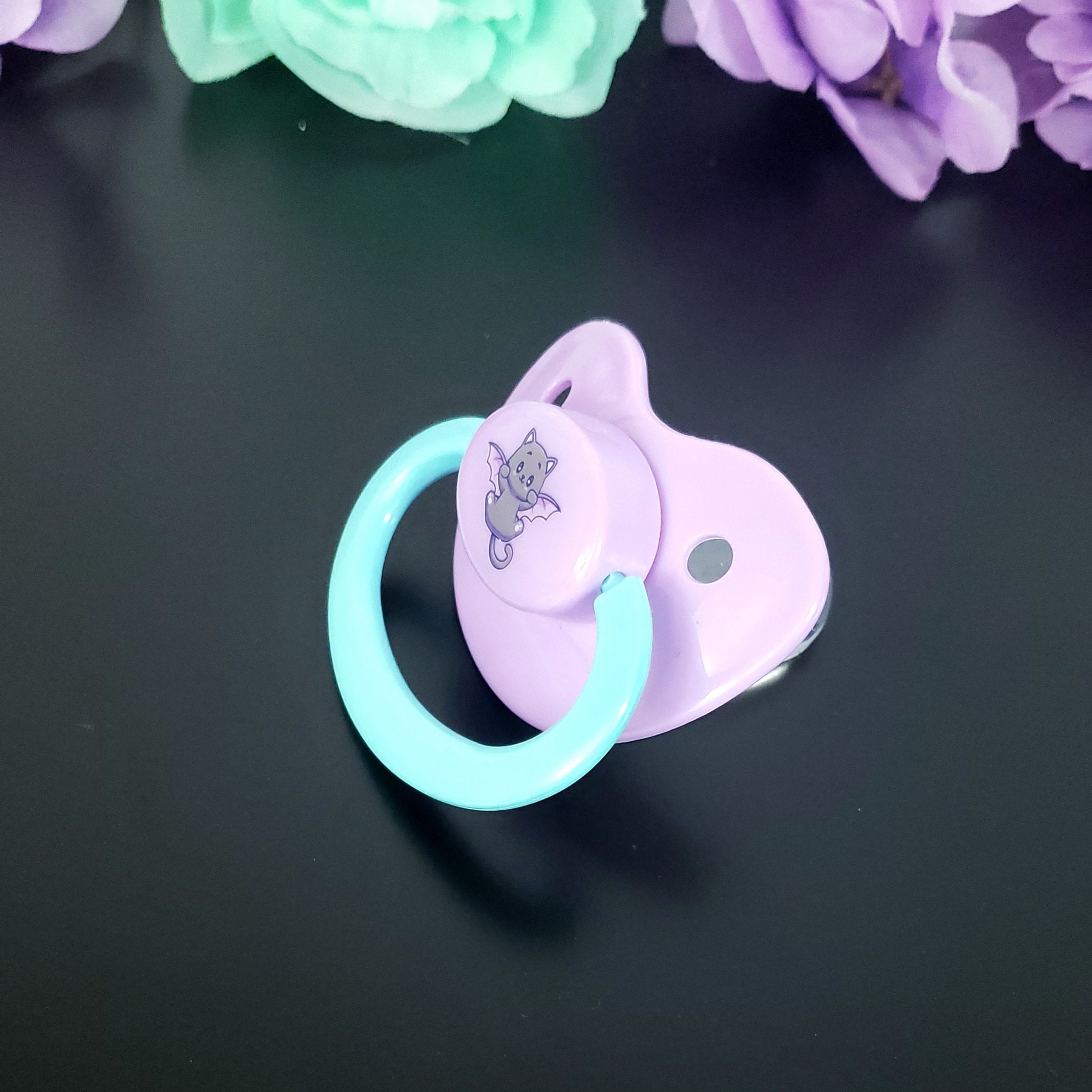 Adult Pacifier - Kawaii Bat Cat ABDL Adult Baby Pacifier in Various ...