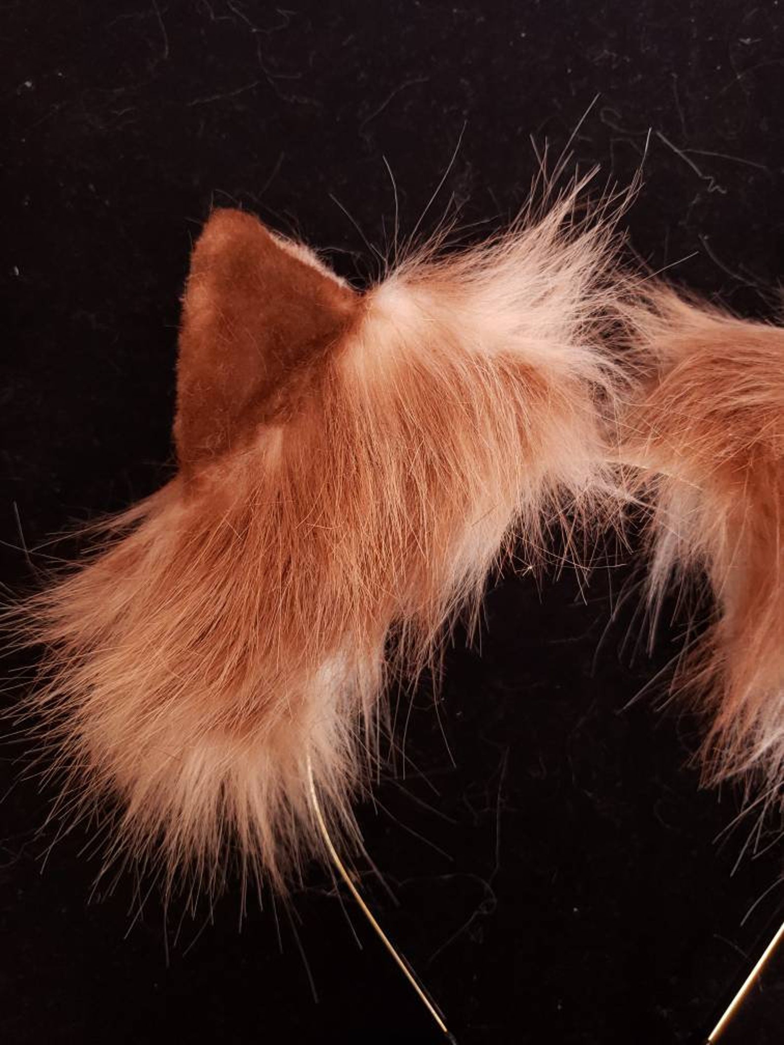 Realistic Animal Ears Brown Cosplay Pet Play Bendable Ears Etsy