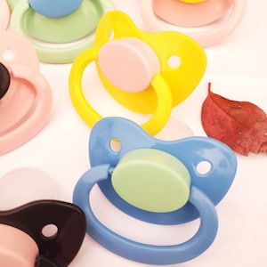 Build Your Own Adult Pacifier DDLG & ABDL Adult Baby Pacifier in Various Colors for Soothing and Snoring Baby Cosplay Accessories image 4