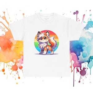 Furry Pride Unisex T-Shirt - Gift for Her - Gift for Him - Proud Furry - LGBTQ