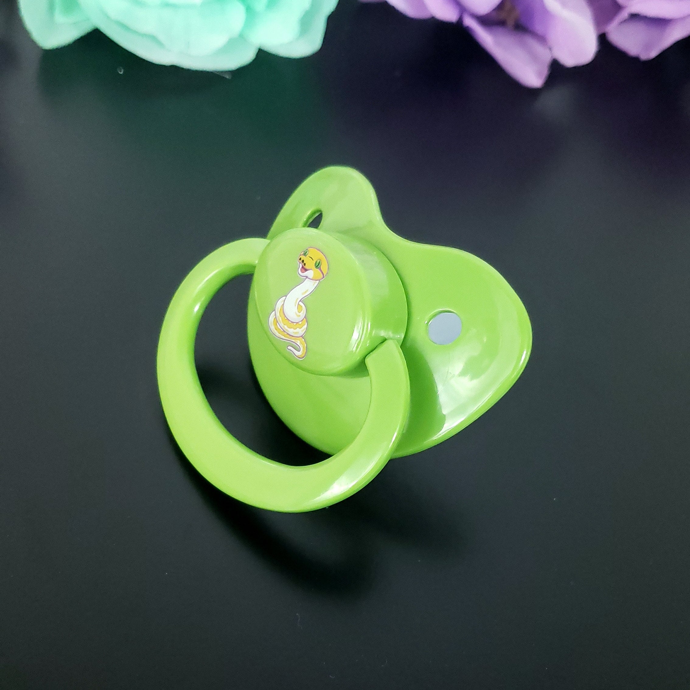 Adult Pacifier - Snake ABDL Adult Baby Pacifier in Various Colors for ...