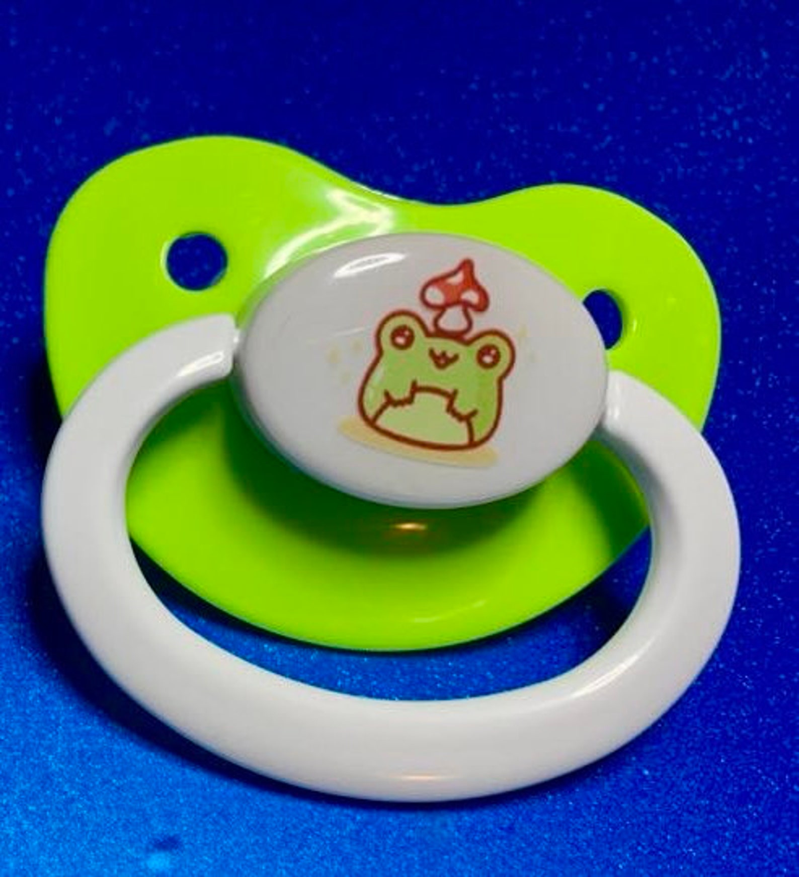 Adult Pacifier - Kawaii Frog ABDL Adult Baby Pacifier in Various Colors ...