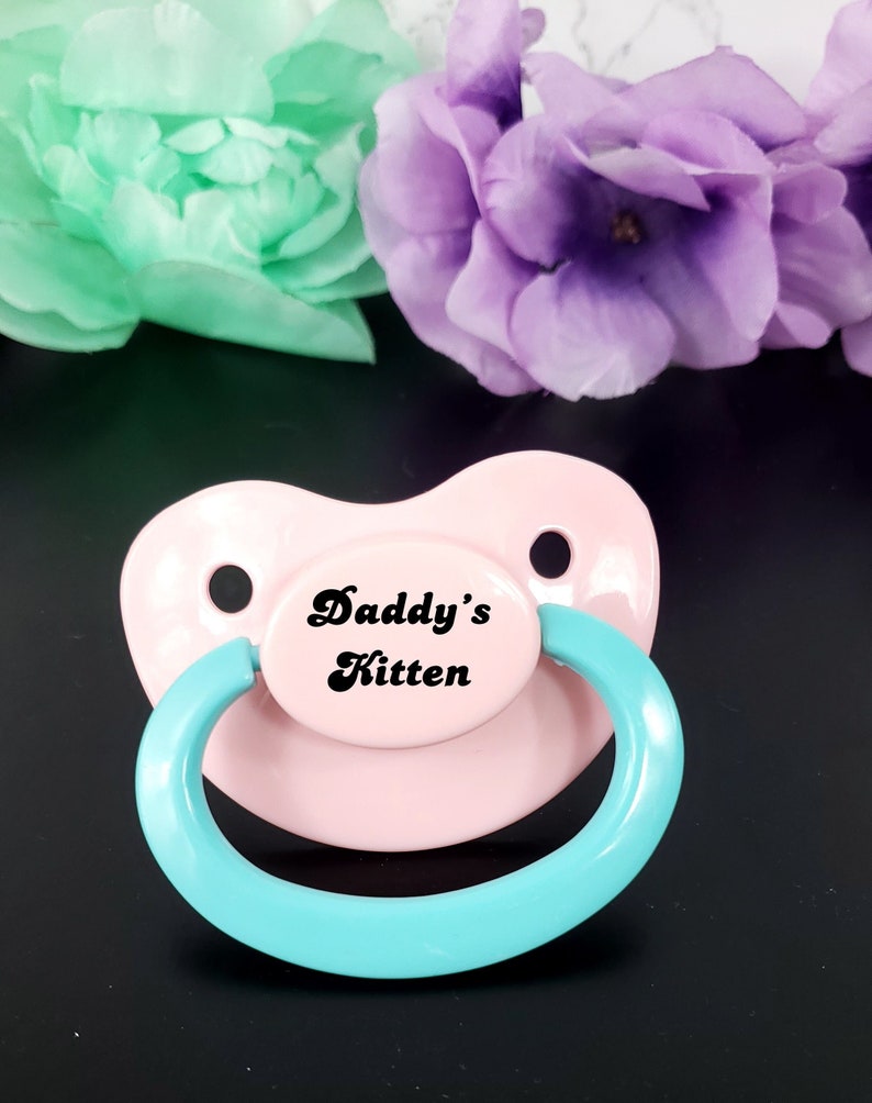 Daddy's Kitten Adult Pacifier DDLG & ABDL Adult Baby Etsy