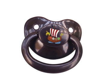 Adult Pacifier - Pirate Theme ABDL - Age Regress SFW | Little Space Accessories