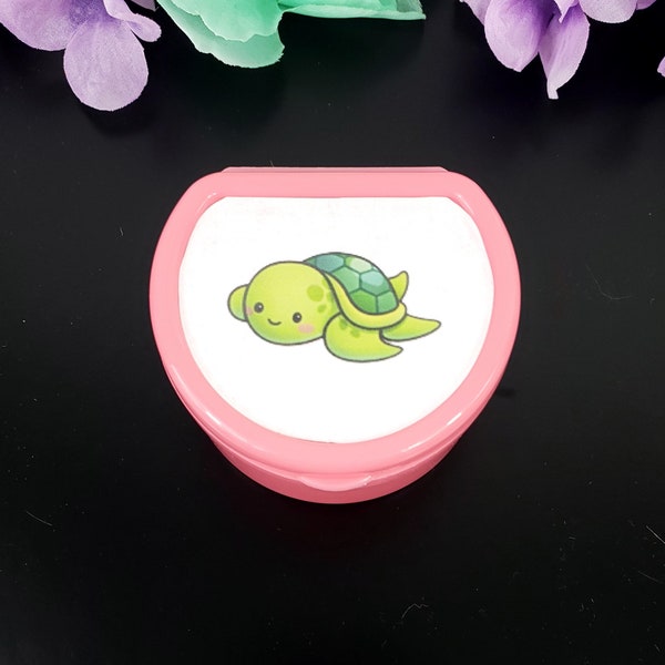 Adult Pacifier Case - Turtle ABDL Adult Baby Pacifier Holder - Various Colors Pacifier Container- Pacifier Gift Box