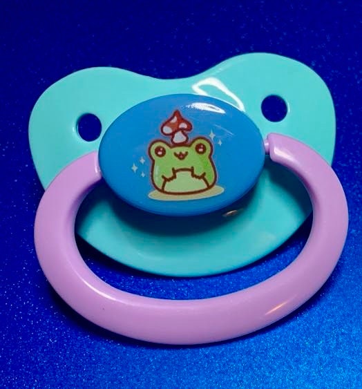 Adult Pacifier - Kawaii Frog ABDL Adult Baby Pacifier in Various Colors ...