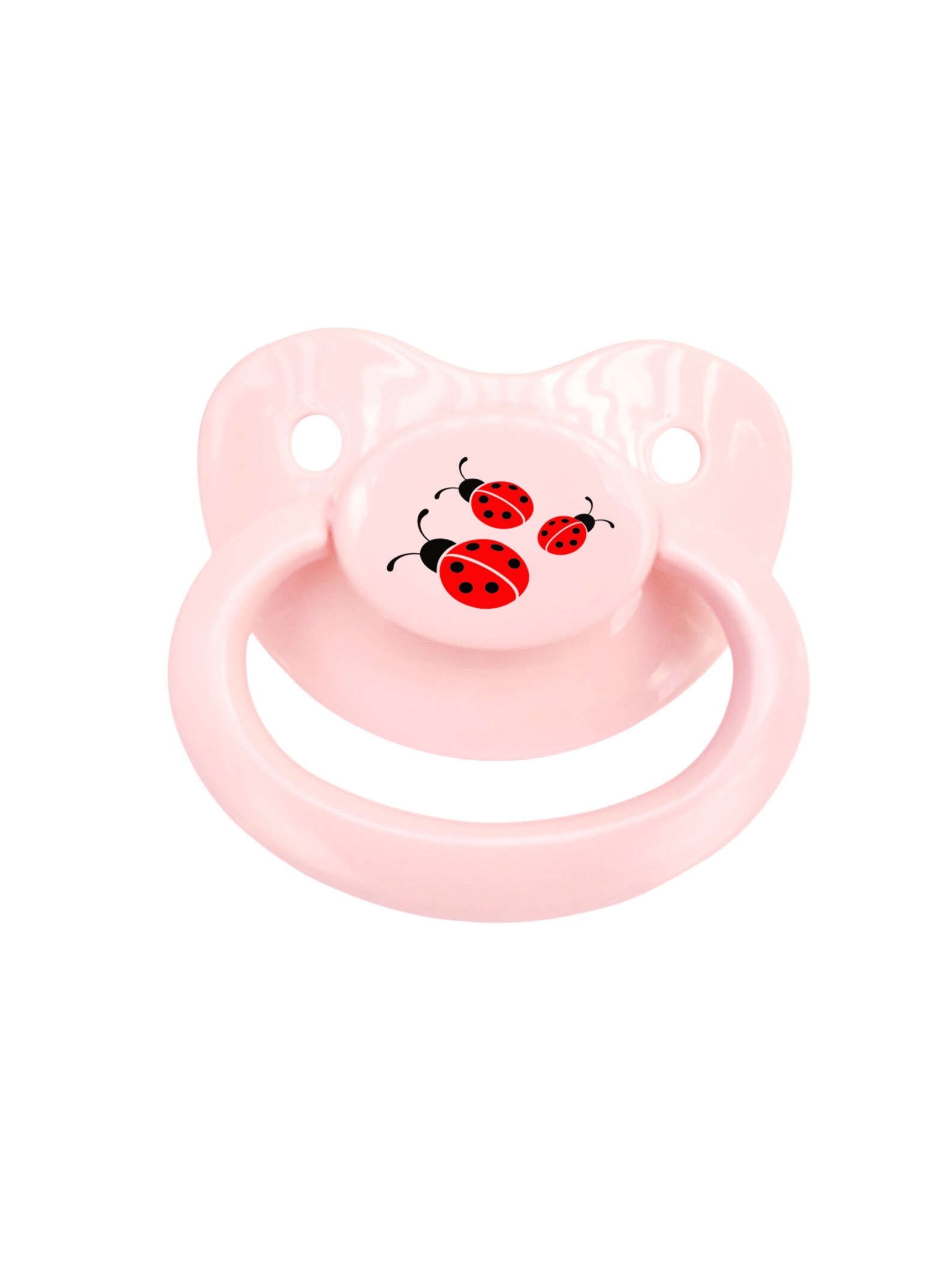 Age Regression Adult Pacifier Lady Bugs Pacifier Etsy