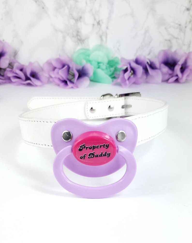 Custom Adult Pacifier With Adjustable Straps ABDL Restraints Etsy
