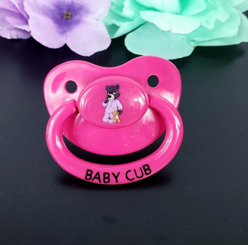 Custom Adult Pacifier Handmade ABDL Adult Baby Pacifier in Various Colors for Soothing and Age Regress Baby Cosplay Accessories image 3