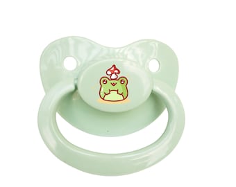 Adult Pacifier - Kawaii Frog ABDL Adult Baby Pacifier in Various Colors for Soothing-Little Space | Age regress Accessories