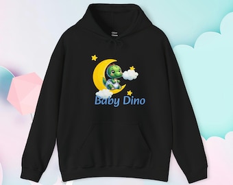 Baby Dino Hoodie - Unisex Hooded Sweatshirt