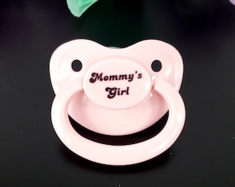 Mommy's Girl Adult Pacifier - DDLG & ABDL Adult Baby Pacifier in Various Colors for Soothing - Age Regress | Adult Baby Accessories