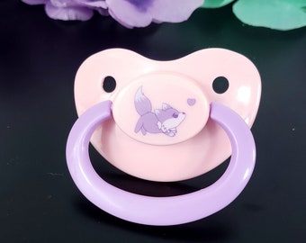 Adult Pacifier - ABDL Adult Baby Pacifier in Various Colors for Soothing and Age Regress | Galaxy Fox Adult Baby Accessories