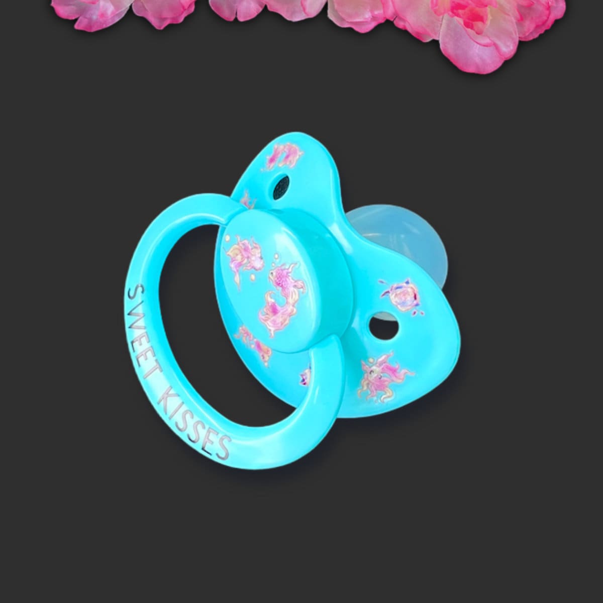 Fish Pacifier Deco Adult Pacifier - Koi Fish ABDL Adult Baby Pacifier for Soothing ...