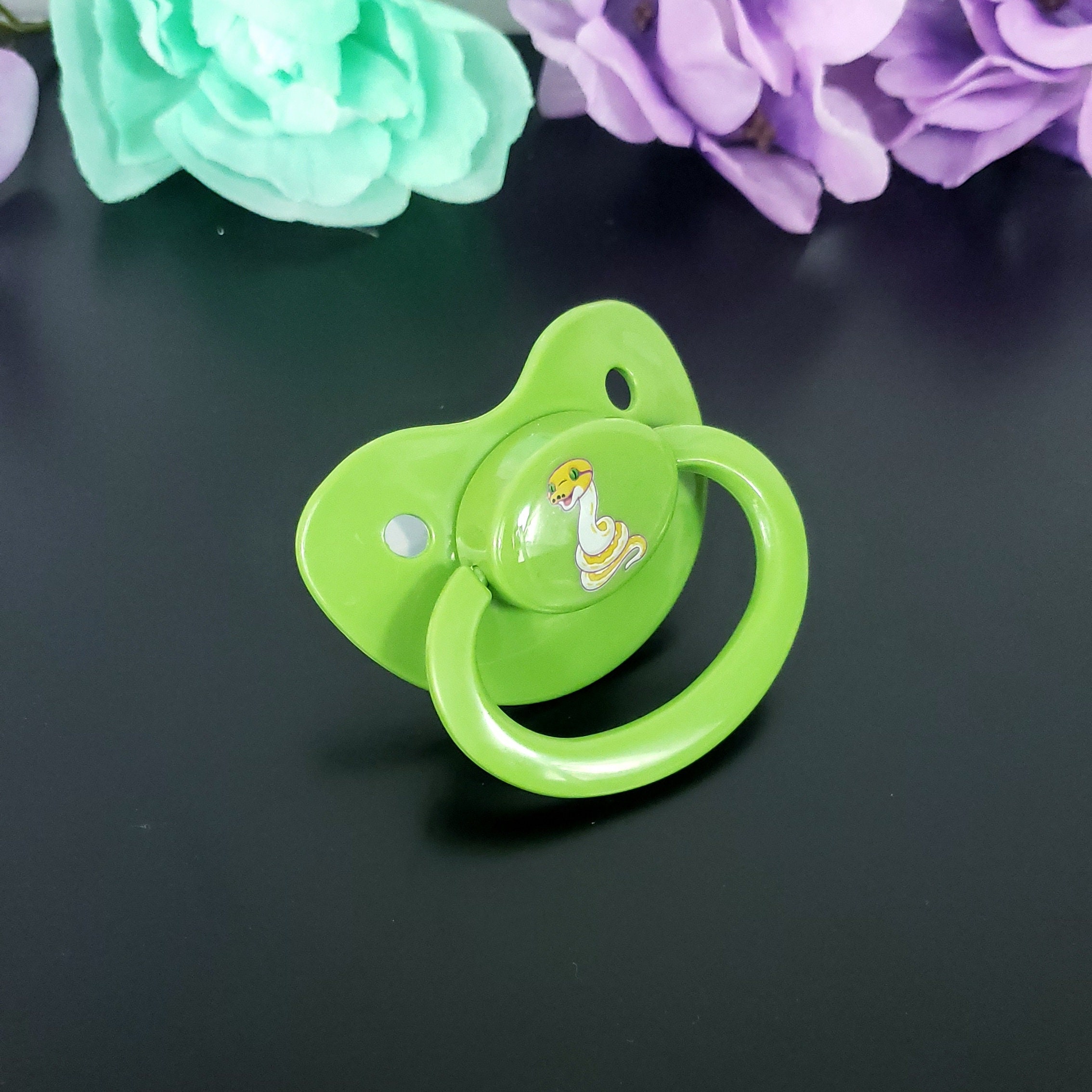Adult Pacifier - Snake ABDL Adult Baby Pacifier in Various Colors for ...