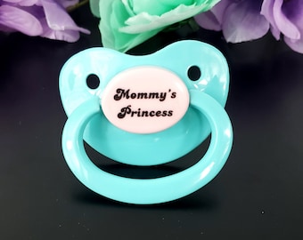 Adult Pacifier - Mommy's Princess ABDL Adult Baby Pacifier for Age Regress and Little Space