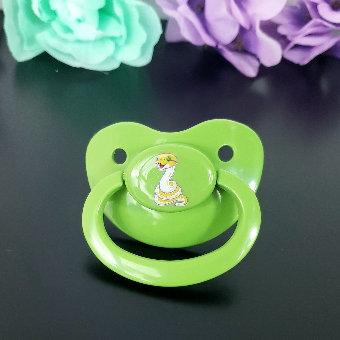 Adult Pacifier - Snake ABDL Adult Baby Pacifier in Various Colors for ...