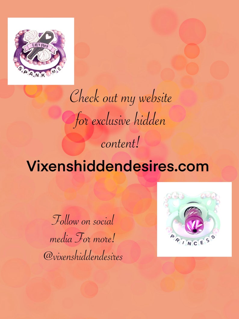 Age Regression Adult Pacifier Lady Bugs Pacifier Etsy