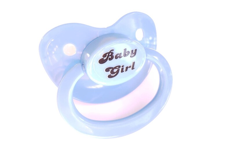 Baby Girl Adult Pacifier - ABDL Adult Pacifier in Various Colors ...