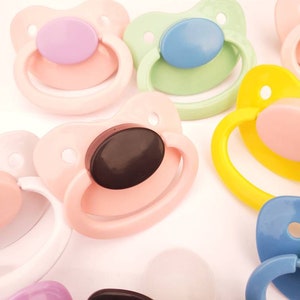 Build Your Own Adult Pacifier DDLG & ABDL Adult Baby Pacifier in Various Colors for Soothing and Snoring Baby Cosplay Accessories image 8