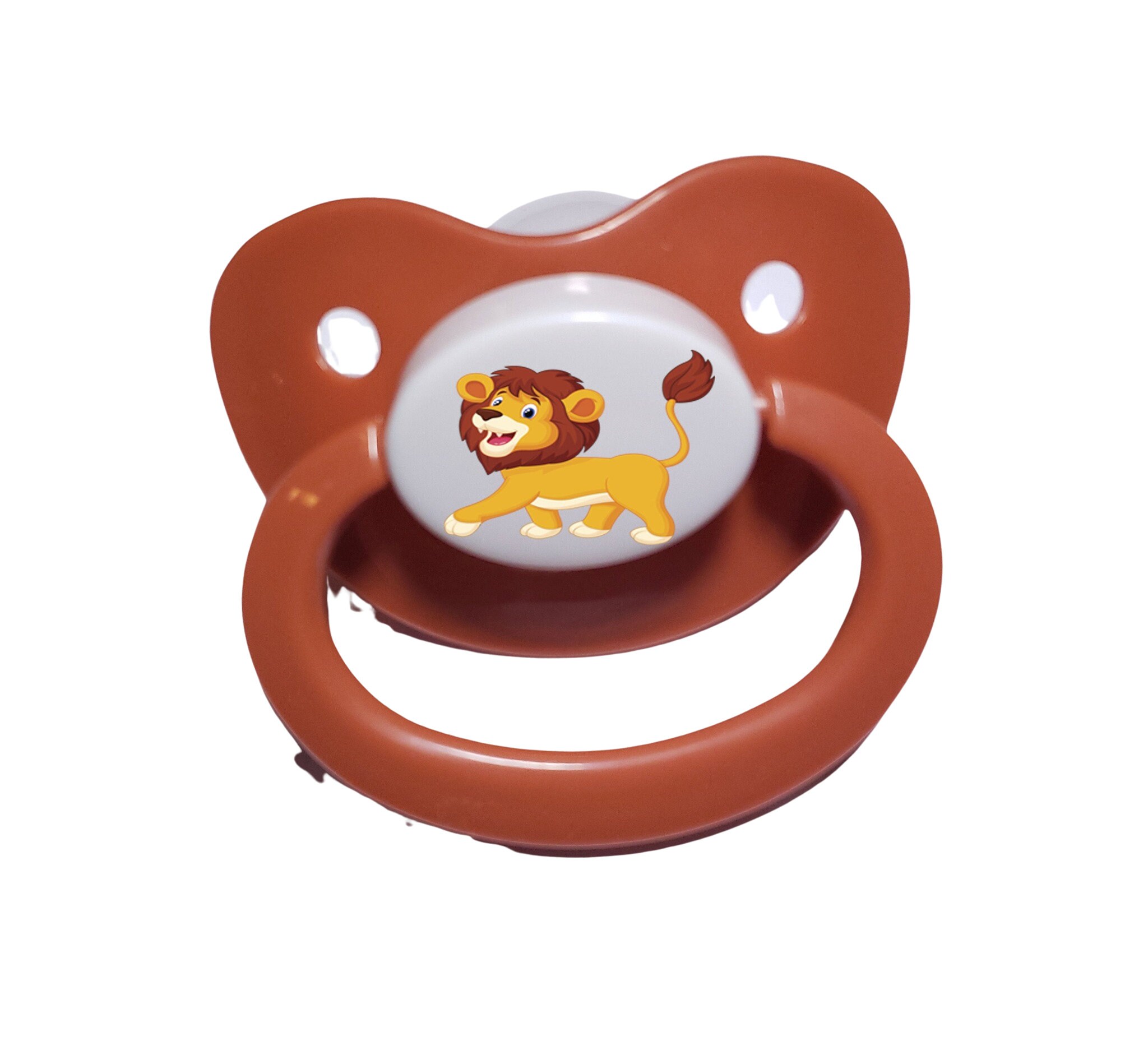 Lion Adult Pacifier DDLG Pacifier Etsy