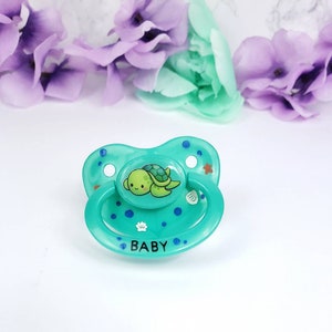 Custom Adult Pacifier Handmade ABDL Adult Baby Pacifier in Various Colors for Soothing and Age Regress Baby Cosplay Accessories image 8