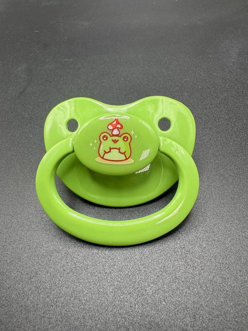 Adult Pacifier - Kawaii Frog ABDL Adult Baby Pacifier in Various Colors ...