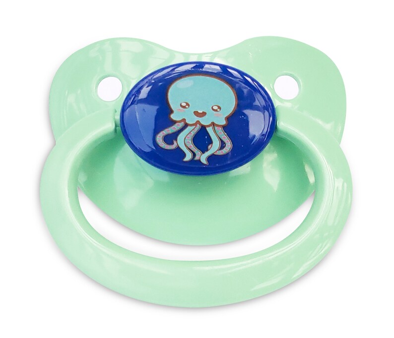 Age Regression Pacifier Octopus ABDL Pacifier Etsy