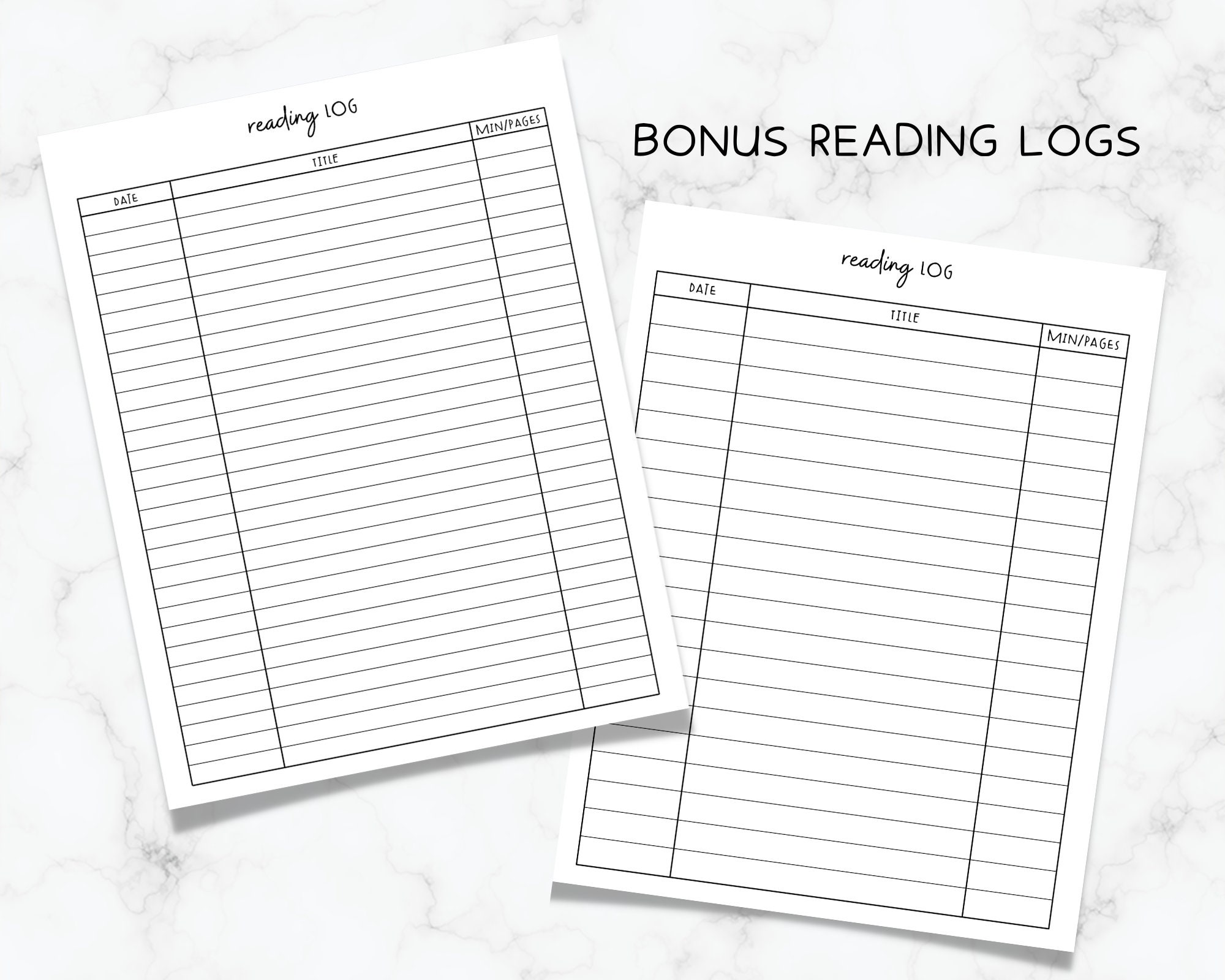 Printable Read 100 Books Challenge - Reading Log - Kids Reading Log ...